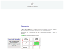 Tablet Screenshot of clinicasaludoral.com